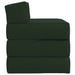 Canapea Pat Pliabilă Verde închis 200 x 70 x 15 cm Țesătură - WALTI WALTI