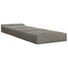 Canapea Pat Pliabilă Gri deschis 200 x 70 x 15 cm Catifea - WALTI WALTI