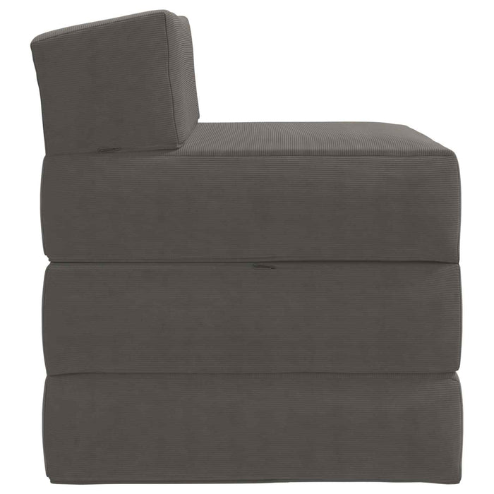 Canapea Pat Pliabilă Gri deschis 200 x 70 x 15 cm - WALTI WALTI