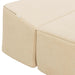 Canapea Pat Pliabilă Crem 200 x 70 x 15 cm - WALTI WALTI