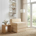 Canapea Pat Pliabilă Crem 200 x 70 x 15 cm - WALTI WALTI