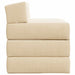 Canapea Pat Pliabilă Crem 200 x 70 x 15 cm - WALTI WALTI