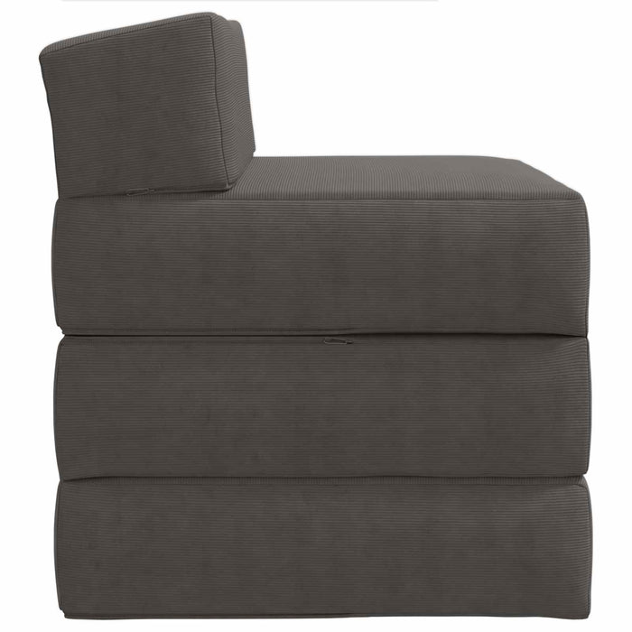 Canapea Pat Pliabilă Gri închis 200 x 70 x 10 cm - WALTI WALTI
