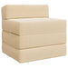 Canapea Pat Pliabilă Crem 200 x 70 x 10 cm - WALTI WALTI