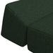 Canapea Pat Pliabilă Verde închis 120 x 60 x 49 cm Țesătură - WALTI WALTI