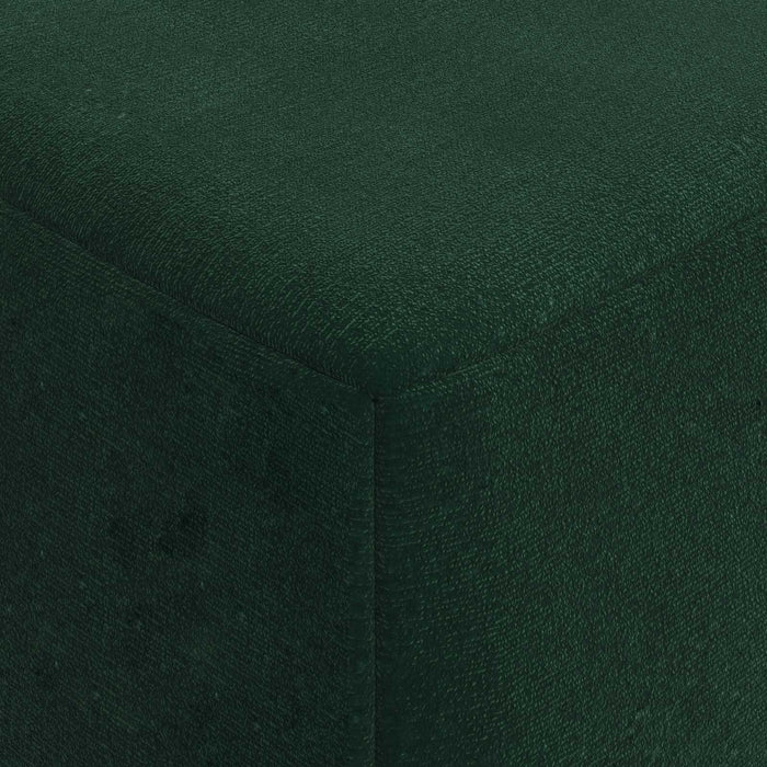 Canapea Pat Pliabilă Verde închis 120 x 60 x 49 cm Țesătură - WALTI WALTI