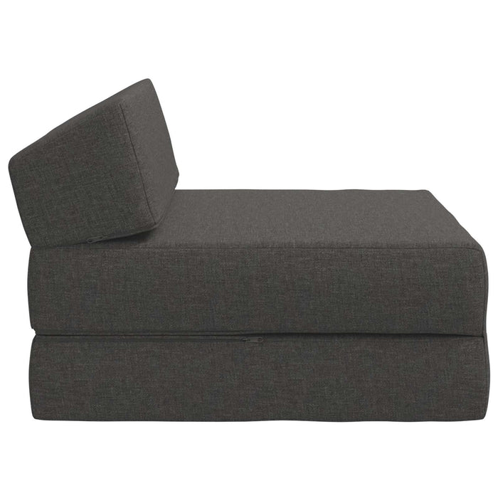 Canapea Pat Pliabilă Gri închis 60 x 70 x 41 cm Țesătură - WALTI WALTI