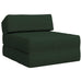 Canapea Pat Pliabilă Verde închis 60 x 70 x 41 cm Țesătură - WALTI WALTI