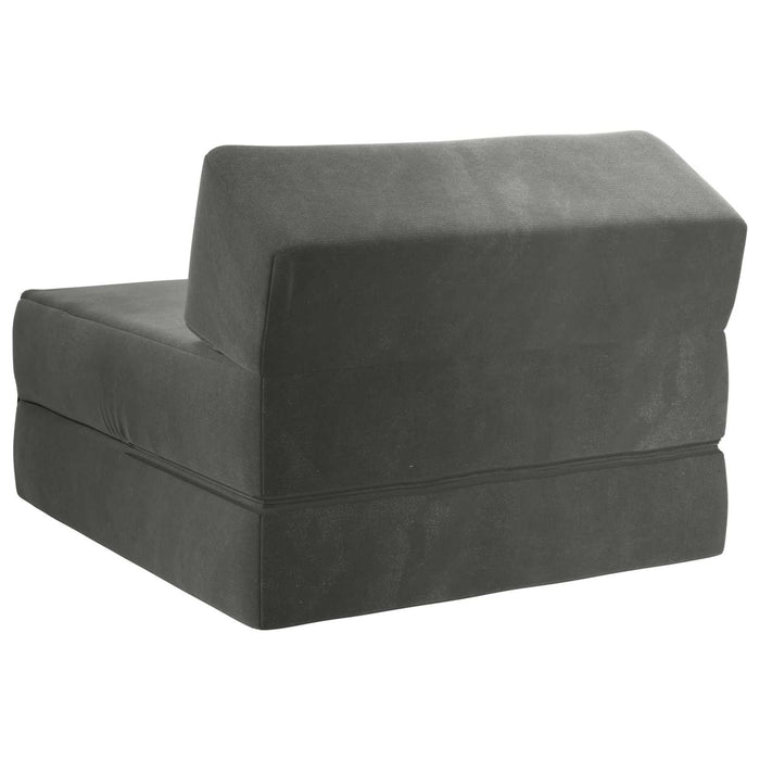 Canapea Pat Pliabilă Gri închis 60 x 70 x 41 cm Țesătură - WALTI WALTI