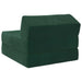 Canapea Pat Pliabilă Verde închis 60 x 70 x 41 cm Țesătură - WALTI WALTI