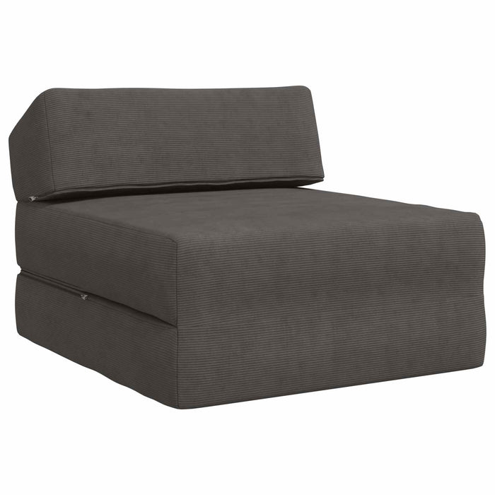 Canapea Pat Pliabilă Gri închis 60 x 70 x 41 cm Țesătură - WALTI WALTI
