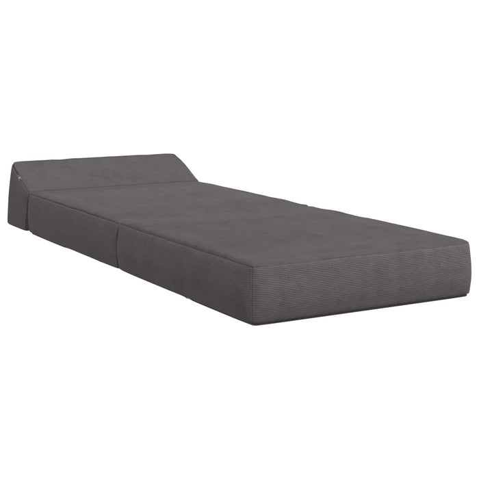 Canapea Pat Pliabilă Gri închis 60 x 70 x 41 cm Țesătură - WALTI WALTI
