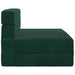 Canapea Pat Pliabilă Verde închis 70 x 72 x 60 cm Țesătură - WALTI WALTI
