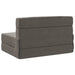 Canapea Pliantă cu Pat Gri deschis 190 x 70 x 15 cm - WALTI WALTI