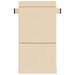 Canapea Pliantă cu Pat Crem 190 x 70 x 15 cm - WALTI WALTI