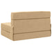 Canapea Pliantă cu Pat Verde deschis gri 190 x 100 x 15 cm - WALTI WALTI