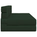 Canapea Pliantă cu Pat Verde închis 203 x 152 x 15 cm țesătură - WALTI WALTI