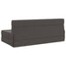 Canapea Pliantă cu Pat Gri închis 203 x 152 x 15 cm - WALTI WALTI
