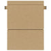 Canapea Pliantă cu Pat Verde deschis gri 203 x 152 x 15 cm - WALTI WALTI