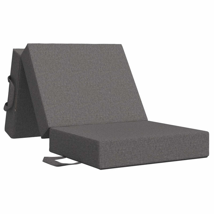 Canapea Pat Pliabilă 75 x 63 x 45 cm Gri deschis - WALTI WALTI