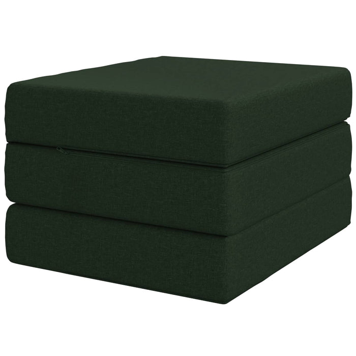 Canapea Pat Pliabilă 75 x 63 x 45 cm Verde închis - WALTI WALTI