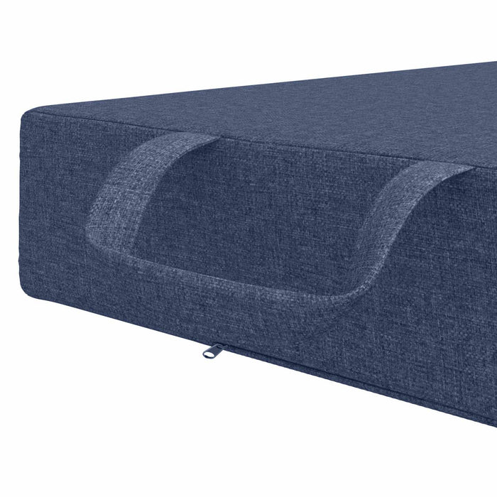 Canapea Pat Pliabilă 75 x 63 x 45 cm albastru - WALTI WALTI