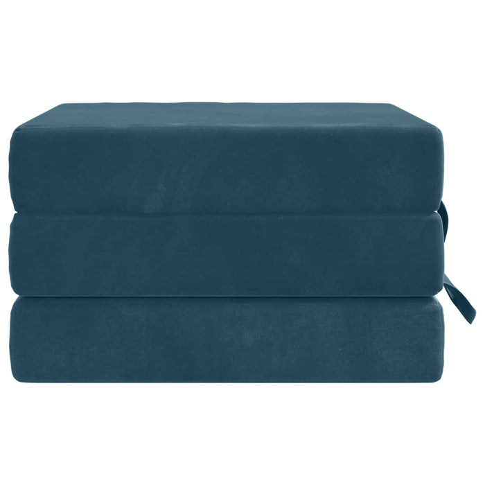 Canapea Pat Pliabilă 75 x 63 x 45 cm albastru - WALTI WALTI