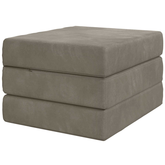 Canapea Pat Pliabilă 75 x 63 x 45 cm Gri deschis - WALTI WALTI