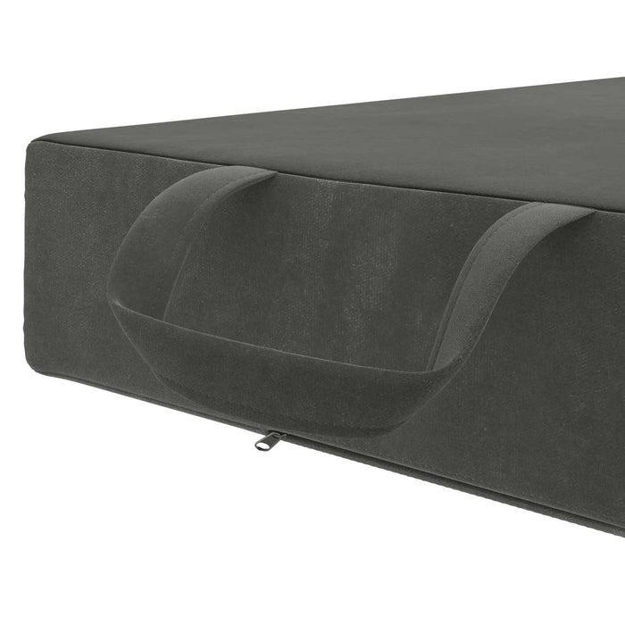 Canapea Pat Pliabilă 75 x 63 x 45 cm Gri închis - WALTI WALTI