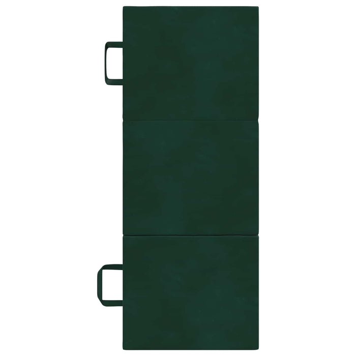 Canapea Pat Pliabilă 75 x 63 x 45 cm Verde închis - WALTI WALTI