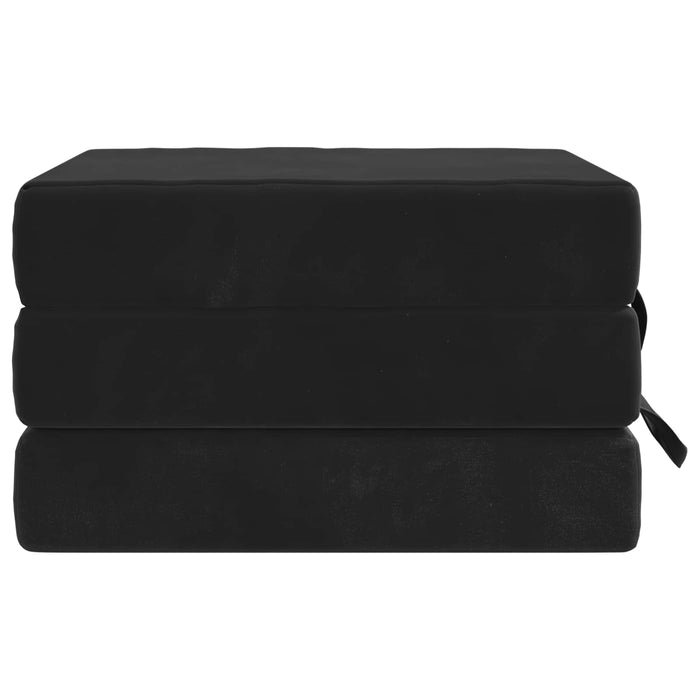 Canapea Pat Pliabilă 75 x 63 x 45 cm Negru - WALTI WALTI