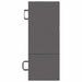 Canapea Pat Pliabilă 90 x 63 x 45 cm Gri deschis - WALTI WALTI