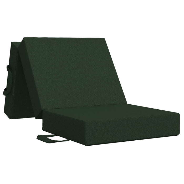 Canapea Pat Pliabilă 90 x 63 x 45 cm Verde închis - WALTI WALTI