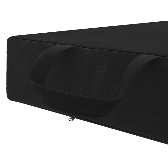 Canapea Pat Pliabilă 90 x 63 x 45 cm Negru - WALTI WALTI
