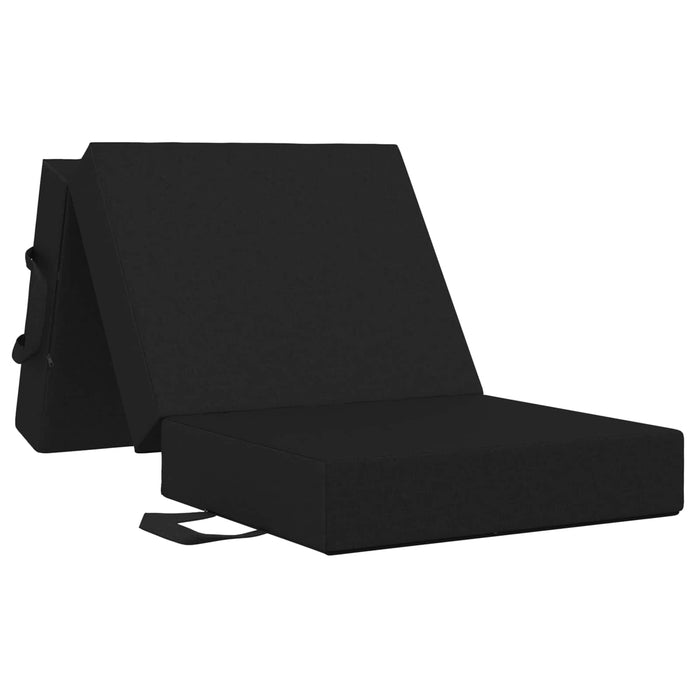 Canapea Pat Pliabilă 75 x 67 x 45 cm Negru - WALTI WALTI
