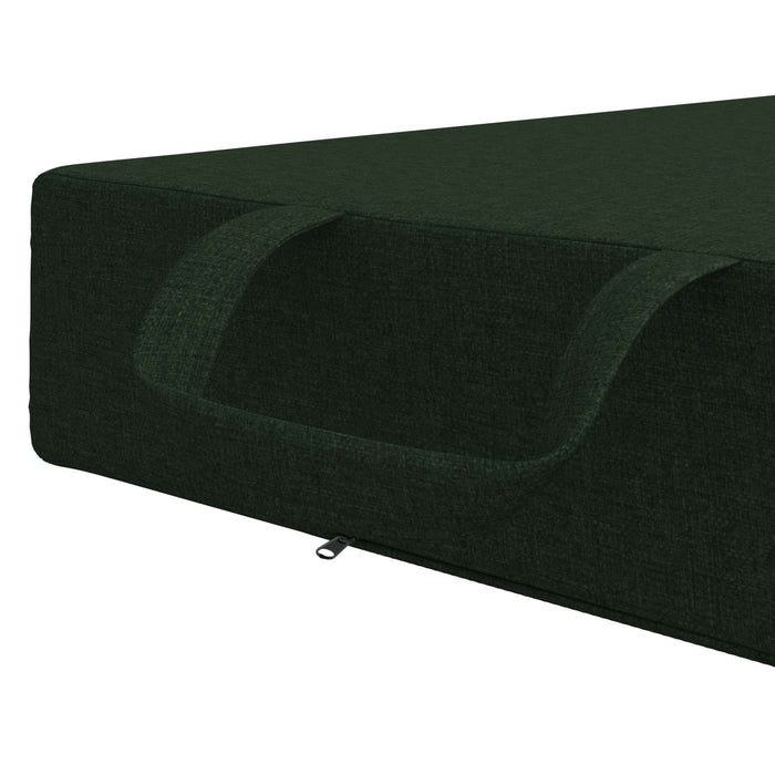 Canapea Pat Pliabilă 75 x 67 x 45 cm Verde închis - WALTI WALTI