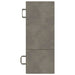 Canapea Pat Pliabilă 75 x 67 x 45 cm Gri deschis - WALTI WALTI