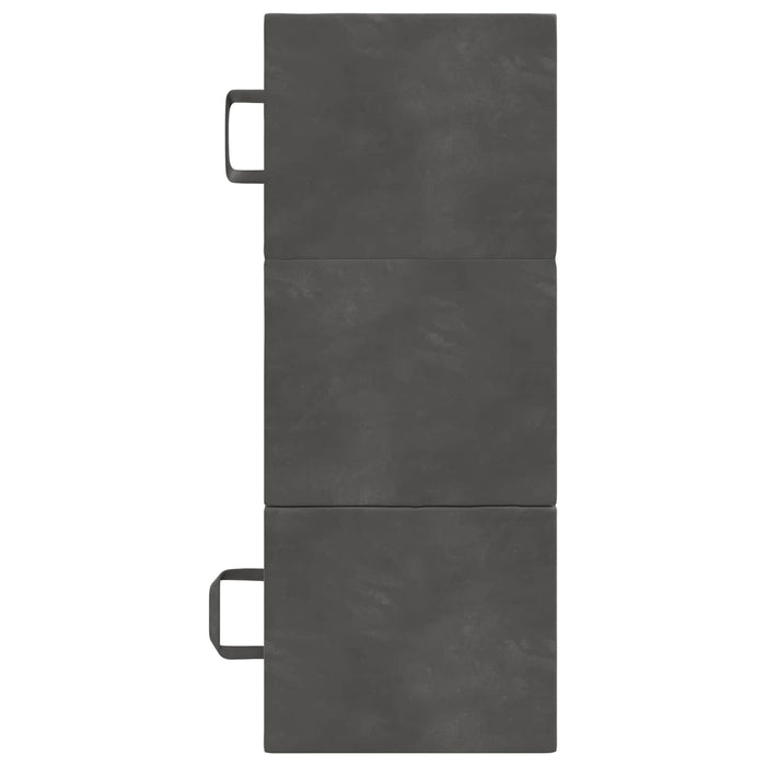 Canapea Pat Pliabilă 75 x 67 x 45 cm Gri închis - WALTI WALTI