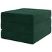 Canapea Pat Pliabilă 75 x 67 x 45 cm Verde închis - WALTI WALTI