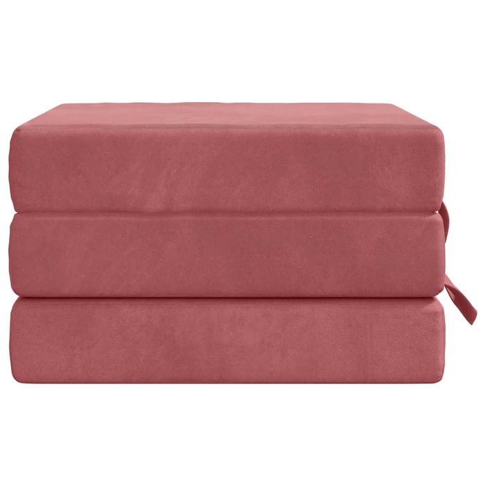 Canapea Pat Pliabilă 75 x 67 x 45 cm Roz - WALTI WALTI