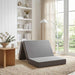 Canapea Pat Pliabilă 100 x 67 x 45 cm Gri deschis - WALTI WALTI