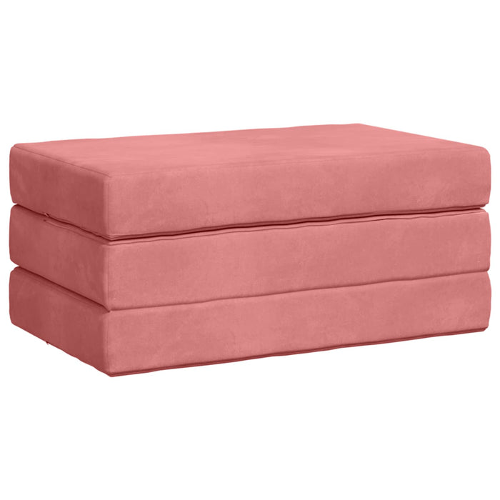 Canapea Pat Pliabilă 80 x 67 x 45 cm Roz - WALTI WALTI