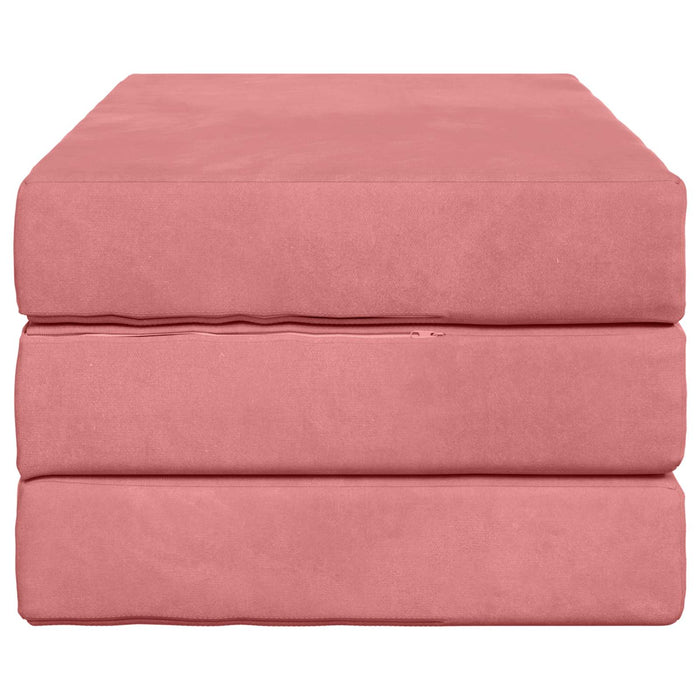 Canapea Pat Pliabilă 80 x 67 x 45 cm Roz - WALTI WALTI