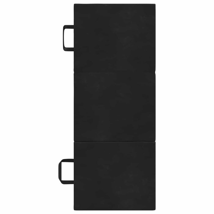 Canapea Pat Pliabilă 90 x 67 x 45 cm Negru - WALTI WALTI