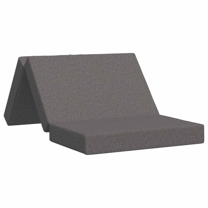 Canapea Pat Pliabilă 100 x 67 x 45 cm Gri deschis - WALTI WALTI