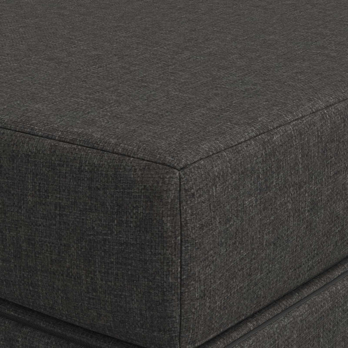 Canapea Pat Pliabilă 100 x 67 x 45 cm Gri închis - WALTI WALTI