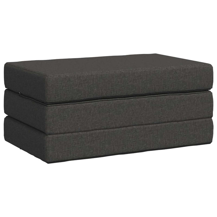 Canapea Pat Pliabilă 100 x 67 x 45 cm Gri închis - WALTI WALTI