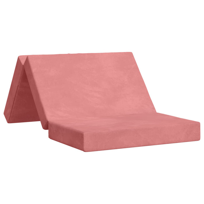 Canapea Pat Pliabilă 100 x 67 x 45 cm Roz - WALTI WALTI