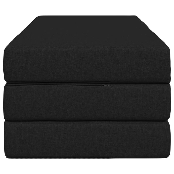 Canapea Pat Pliabilă 120 x 67 x 45 cm Negru - WALTI WALTI
