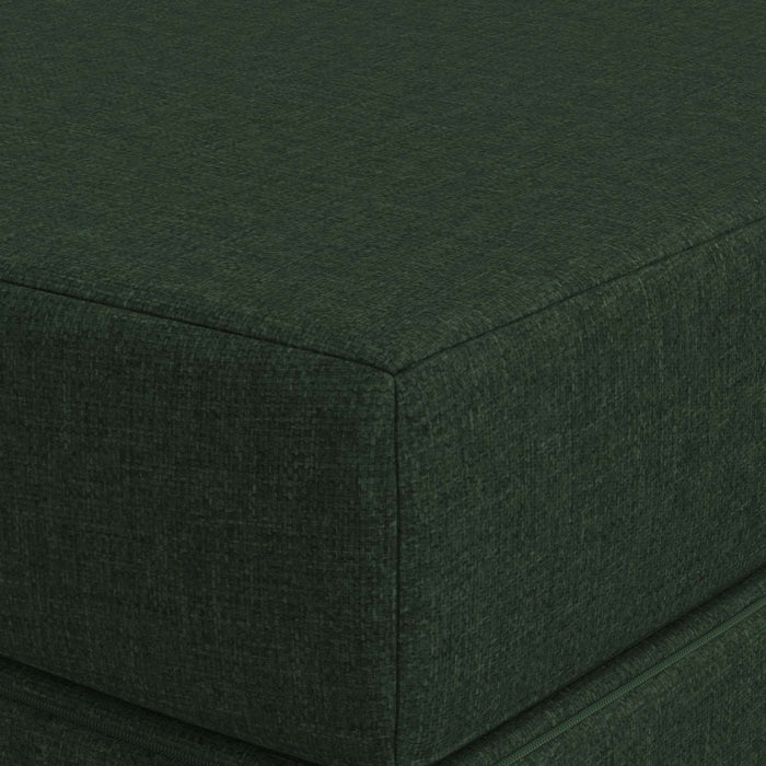 Canapea Pat Pliabilă 120 x 67 x 45 cm Verde închis - WALTI WALTI